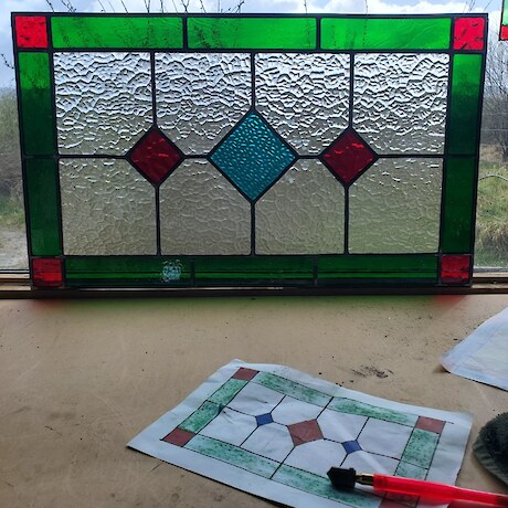 This one I had double glazed to meet the customers requirements